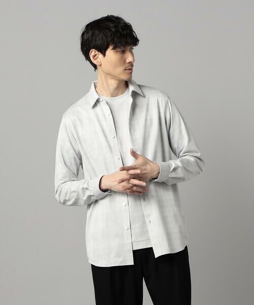 COMME CA MEN / コムサ・メン シャツ・ブラウス | 和歌山編みイル・プリンチペ ジャージー レギュラーカラーシャツ | 詳細4