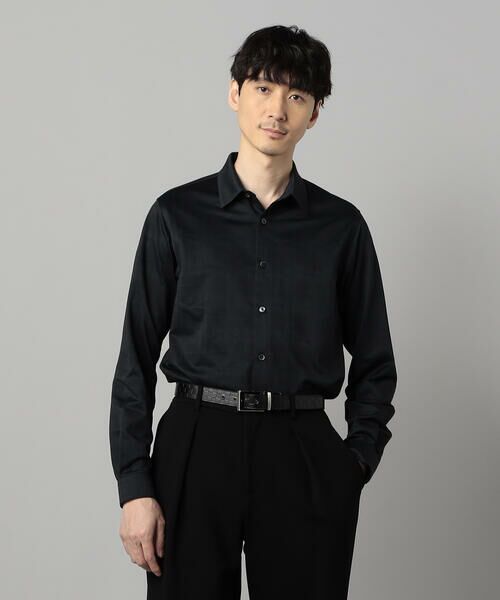 COMME CA MEN / コムサ・メン シャツ・ブラウス | 和歌山編みイル・プリンチペ ジャージー レギュラーカラーシャツ | 詳細18