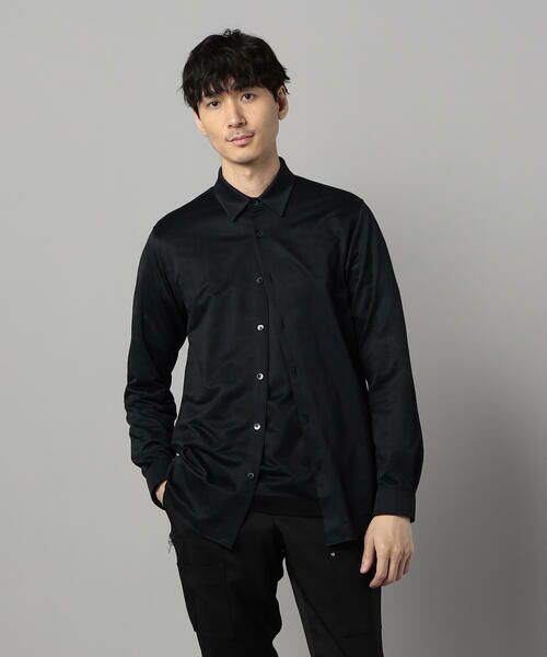 COMME CA MEN / コムサ・メン シャツ・ブラウス | 和歌山編みイル・プリンチペ ジャージー レギュラーカラーシャツ | 詳細19