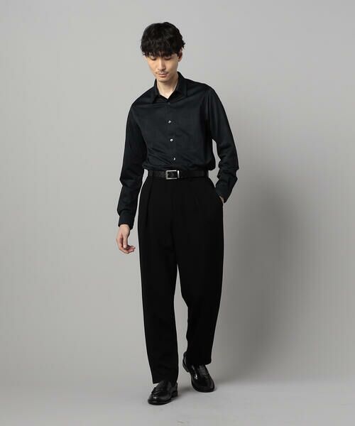 COMME CA MEN / コムサ・メン シャツ・ブラウス | 和歌山編みイル・プリンチペ ジャージー レギュラーカラーシャツ | 詳細14