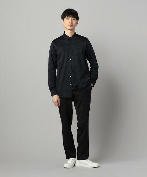 COMME CA MEN / コムサ・メン シャツ・ブラウス | 和歌山編みイル・プリンチペ ジャージー レギュラーカラーシャツ | 詳細15