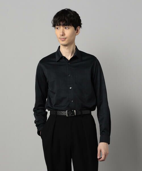 COMME CA MEN / コムサ・メン シャツ・ブラウス | 和歌山編みイル・プリンチペ ジャージー レギュラーカラーシャツ | 詳細17