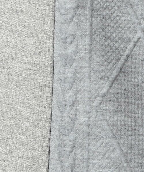 COMME CA MEN / コムサ・メン カットソー | 柄切り替えデザイン ロングスリーブ | 詳細12