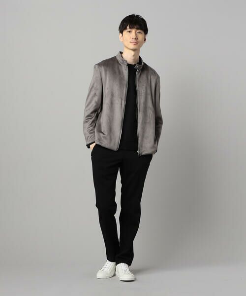 COMME CA MEN / コムサ・メン カットソー | 柄切り替えデザイン ロングスリーブ | 詳細13