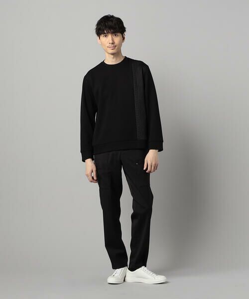 COMME CA MEN / コムサ・メン カットソー | 柄切り替えデザイン ロングスリーブ | 詳細14