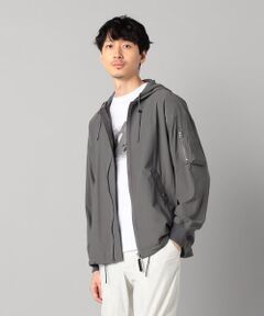 COMME CA MEN / コムサ・メン ブルゾン | メリル フーディーMA-1ブルゾン