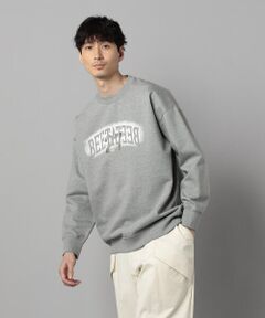 COMME CA MEN / コムサ・メン スウェット | βカレッジプリント プルオーバー