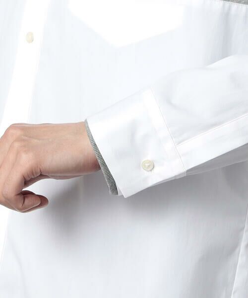 COMME CA MEN / コムサ・メン シャツ・ブラウス | フーディーミックス シャツ | 詳細10