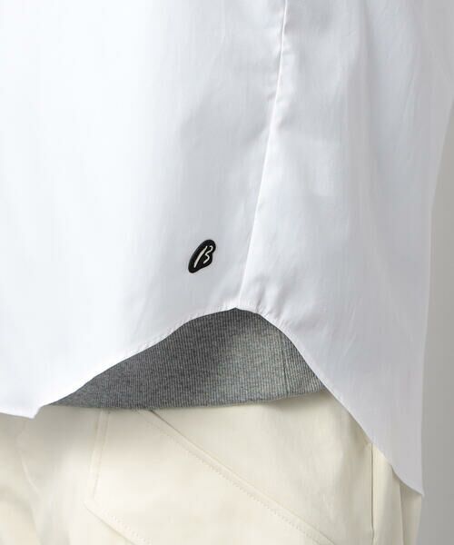 COMME CA MEN / コムサ・メン シャツ・ブラウス | フーディーミックス シャツ | 詳細11