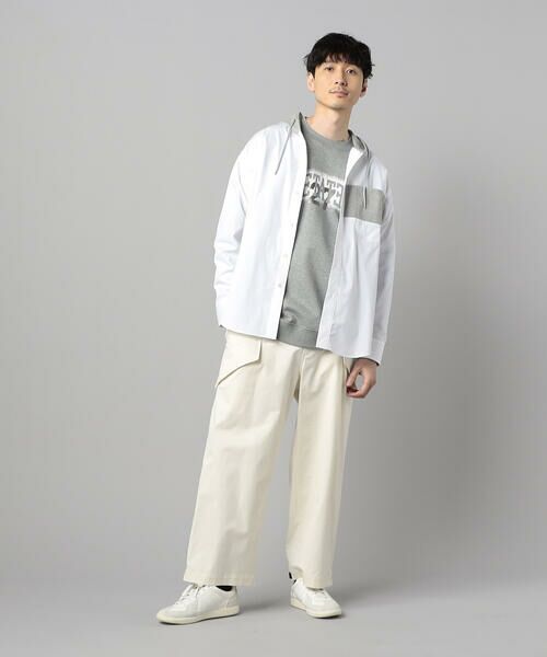 COMME CA MEN / コムサ・メン シャツ・ブラウス | フーディーミックス シャツ | 詳細2