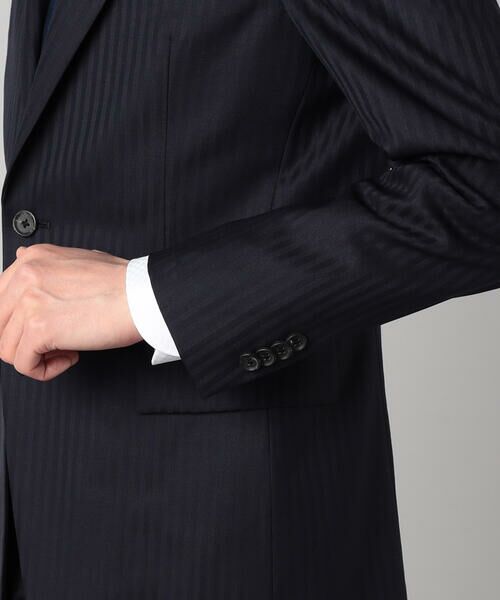 COMME CA MEN / コムサ・メン セットアップ | シャドーヘリンボーン スーツ | 詳細12