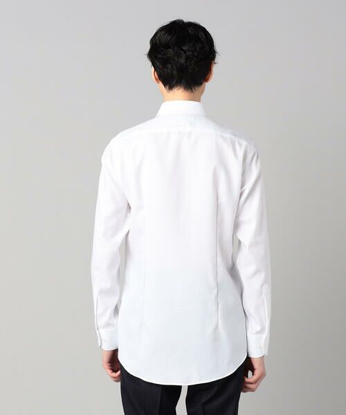 COMME CA MEN / コムサ・メン シャツ・ブラウス | 【形態安定】市松ジャカード カッタウェイカラーシャツ | 詳細6