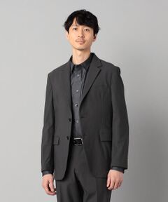 COMME CA MEN / コムサ・メン テーラードジャケット | 【セットアップ対応】福井編み ナイロントリコットジャージー シングルテーラードジャケット