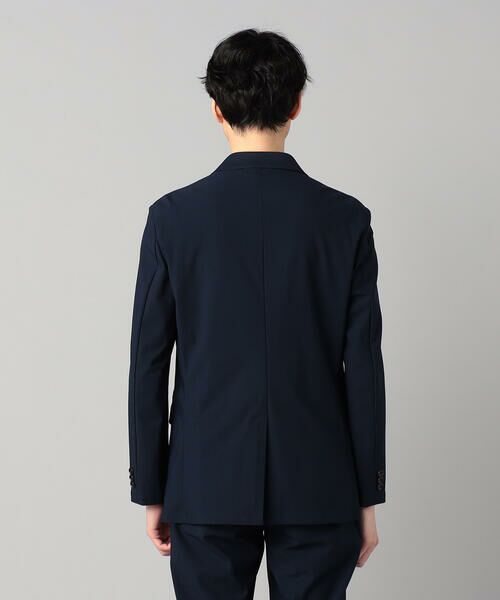 COMME CA MEN / コムサ・メン テーラードジャケット | 【セットアップ対応】福井編み ナイロントリコットジャージー シングルテーラードジャケット | 詳細14