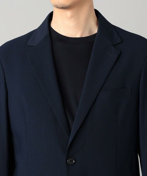COMME CA MEN / コムサ・メン テーラードジャケット | 【セットアップ対応】福井編み ナイロントリコットジャージー シングルテーラードジャケット | 詳細15