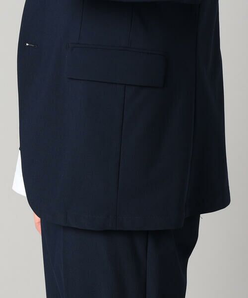 COMME CA MEN / コムサ・メン テーラードジャケット | 【セットアップ対応】福井編み ナイロントリコットジャージー シングルテーラードジャケット | 詳細19