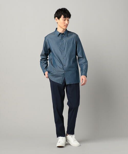 COMME CA MEN / コムサ・メン スラックス・ドレスパンツ | 【セットアップ対応】シアサッカー テーパードパンツ | 詳細1