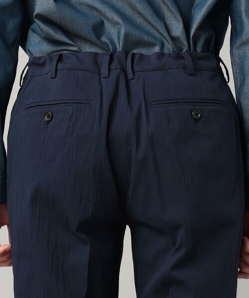 COMME CA MEN / コムサ・メン スラックス・ドレスパンツ | 【セットアップ対応】シアサッカー テーパードパンツ | 詳細9