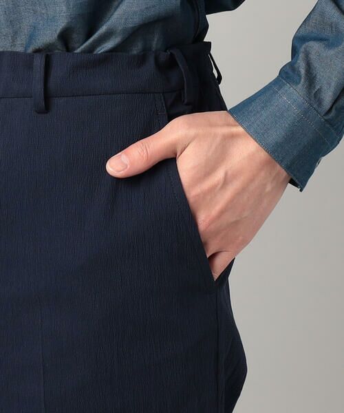 COMME CA MEN / コムサ・メン スラックス・ドレスパンツ | 【セットアップ対応】シアサッカー テーパードパンツ | 詳細10