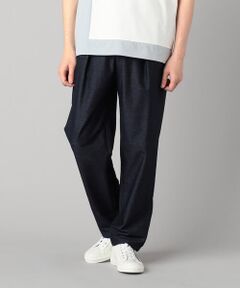 COMME CA MEN / コムサ・メン その他パンツ | 和歌山編み コットンデニムライクジャージー インタックパンツ