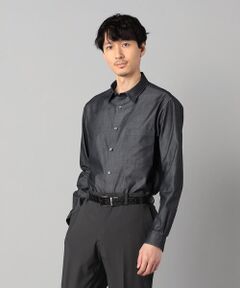 COMME CA MEN / コムサ・メン シャツ・ブラウス | デニムライクコットンツイル レギュラーカラーシャツ