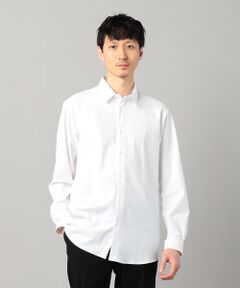 COMME CA MEN / コムサ・メン シャツ・ブラウス | 〔ユーロージャージー社〕ナイロントリコットレギュラーカラーシャツ