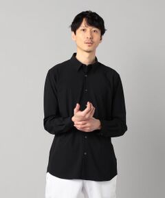 COMME CA MEN / コムサ・メン シャツ・ブラウス | 〔ユーロージャージー社〕ナイロントリコットレギュラーカラーシャツ