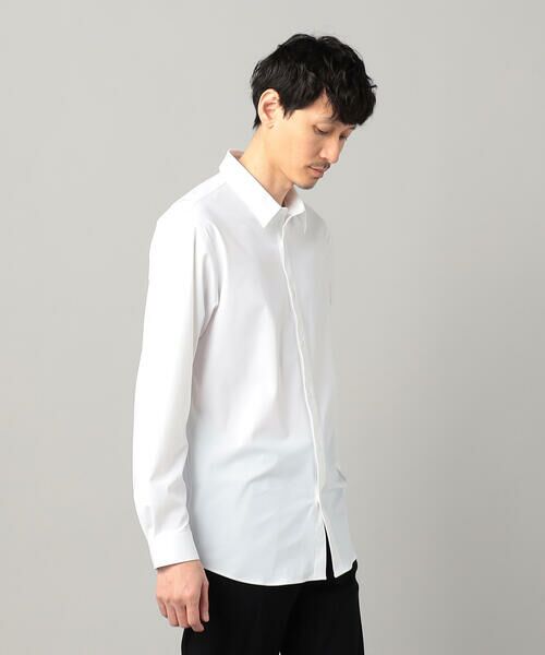 COMME CA MEN / コムサ・メン シャツ・ブラウス | 〔ユーロージャージー社〕ナイロントリコットレギュラーカラーシャツ | 詳細4