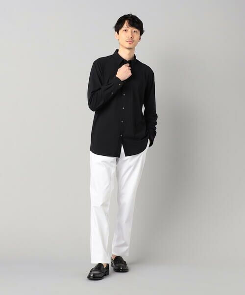 COMME CA MEN / コムサ・メン シャツ・ブラウス | 〔ユーロージャージー社〕ナイロントリコットレギュラーカラーシャツ | 詳細7