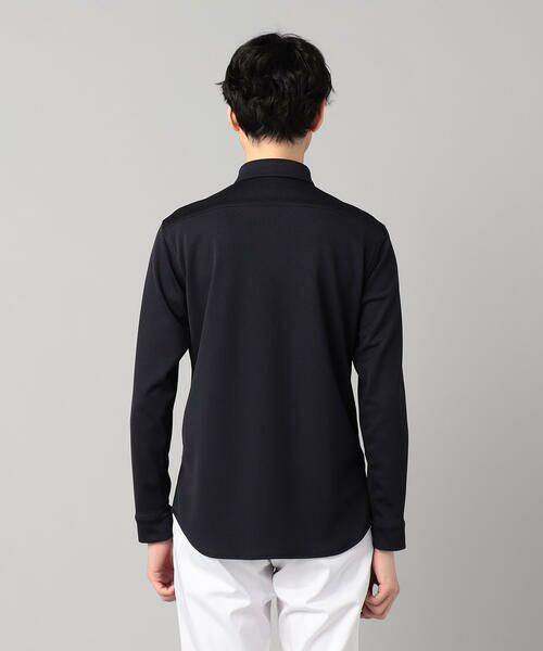 COMME CA MEN / コムサ・メン シャツ・ブラウス | 千鳥ジャージー キーボードシャツ | 詳細13