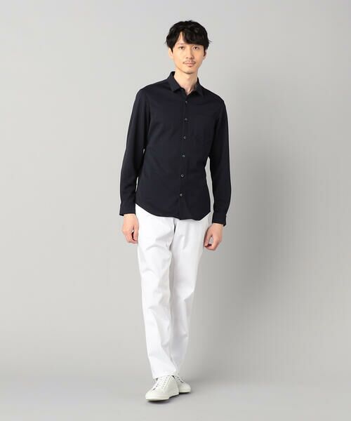 COMME CA MEN / コムサ・メン シャツ・ブラウス | 千鳥ジャージー キーボードシャツ | 詳細8