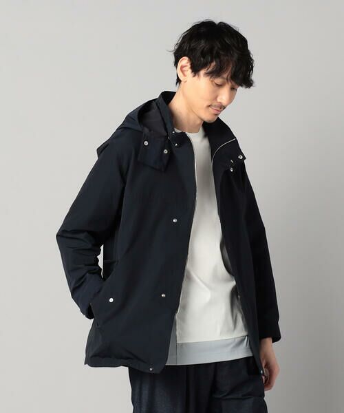 COMME CA MEN / コムサ・メン ブルゾン | コットンナイロンクロス マウンテンパーカ | 詳細5