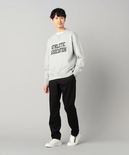 COMME CA MEN / コムサ・メン スウェット | 裏毛 ロゴトレーナー | 詳細1