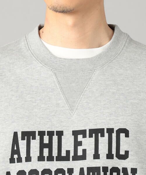 COMME CA MEN / コムサ・メン スウェット | 裏毛 ロゴトレーナー | 詳細8