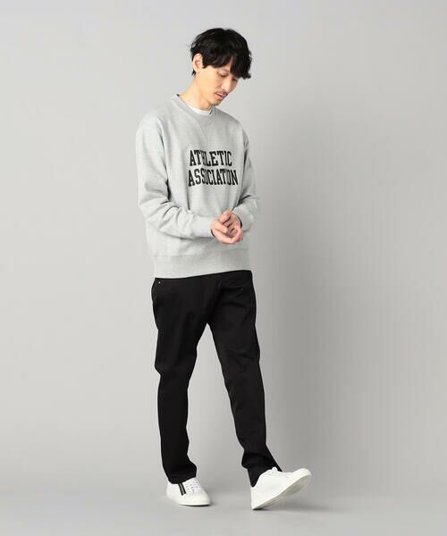 COMME CA MEN / コムサ・メン スウェット | 裏毛 ロゴトレーナー | 詳細2