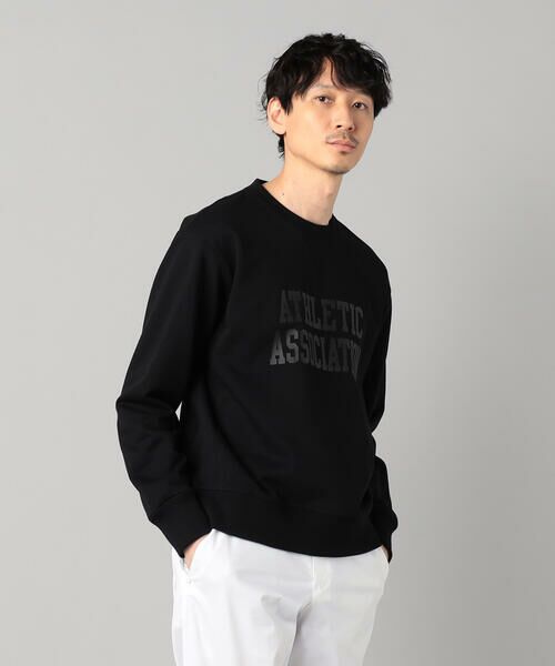 COMME CA MEN / コムサ・メン スウェット | 裏毛 ロゴトレーナー | 詳細14