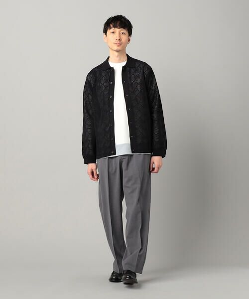 COMME CA MEN / コムサ・メン カーディガン・ボレロ | メッシュ編み ポロカーディガン | 詳細2