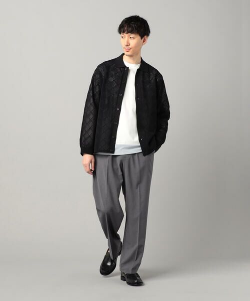 COMME CA MEN / コムサ・メン その他パンツ | リネンライク ワイドパンツ | 詳細1
