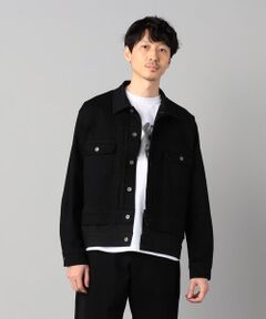 COMME CA MEN / コムサ・メン ブルゾン | レイヤード デニムブルゾン