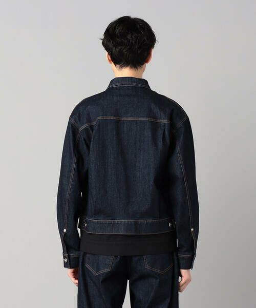 COMME CA MEN / コムサ・メン ブルゾン | レイヤード デニムブルゾン | 詳細11