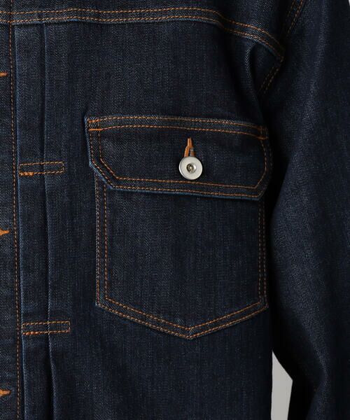 COMME CA MEN / コムサ・メン ブルゾン | レイヤード デニムブルゾン | 詳細13