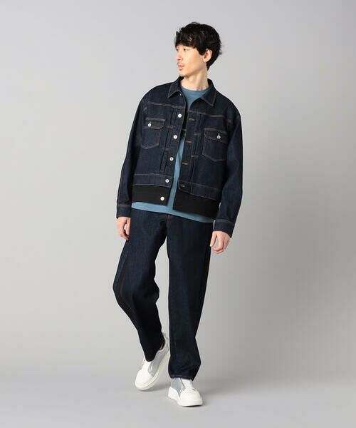 COMME CA MEN / コムサ・メン ブルゾン | レイヤード デニムブルゾン | 詳細6