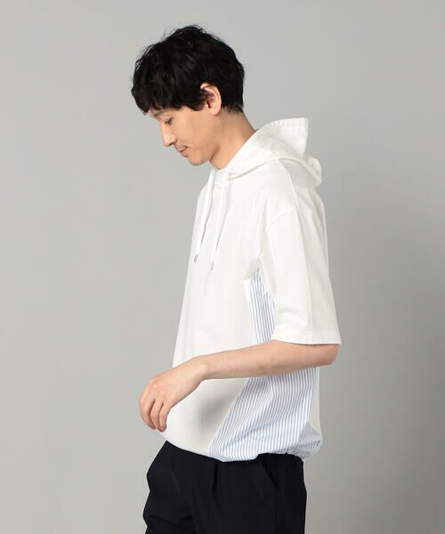 COMME CA MEN / コムサ・メン パーカー | スピンドル 半袖パーカ | 詳細4