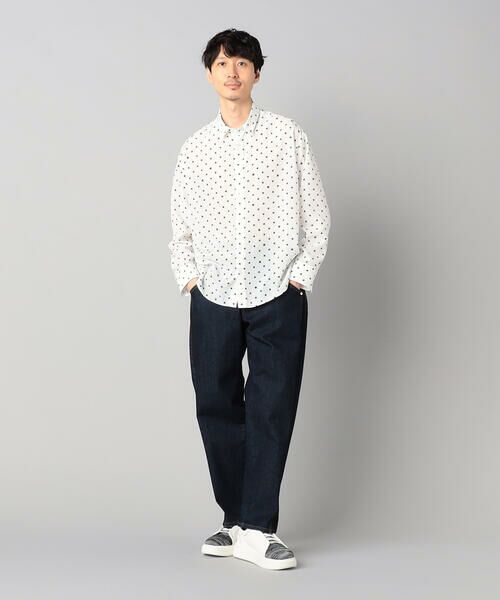 COMME CA MEN / コムサ・メン シャツ・ブラウス | ランダムスタープリント柄 シャツ | 詳細1