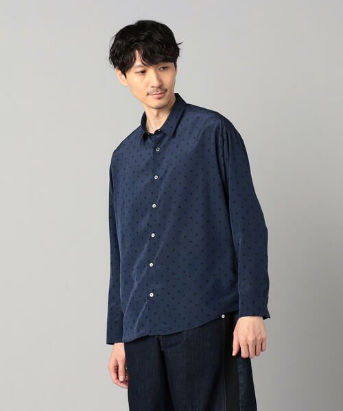 COMME CA MEN / コムサ・メン シャツ・ブラウス | ランダムスタープリント柄 シャツ | 詳細5