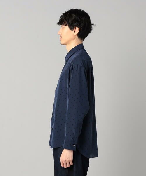 COMME CA MEN / コムサ・メン シャツ・ブラウス | ランダムスタープリント柄 シャツ | 詳細7