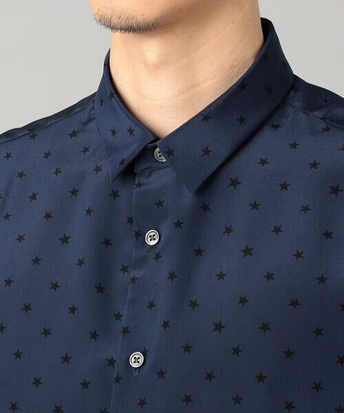 COMME CA MEN / コムサ・メン シャツ・ブラウス | ランダムスタープリント柄 シャツ | 詳細9