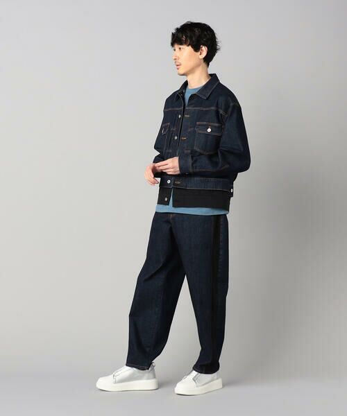 新品　COMME CA ISM ダークブルー（デニム様） ブレザー &パンツ COMME CA ISM｜コムサイズムのデニムパンツ通販 - ZOZOTOWN