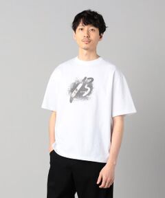 COMME CA MEN / コムサ・メン Tシャツ | βスプレープリント Tシャツ
