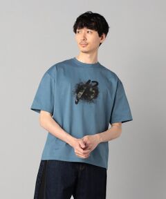 COMME CA MEN / コムサ・メン Tシャツ | βスプレープリント Tシャツ